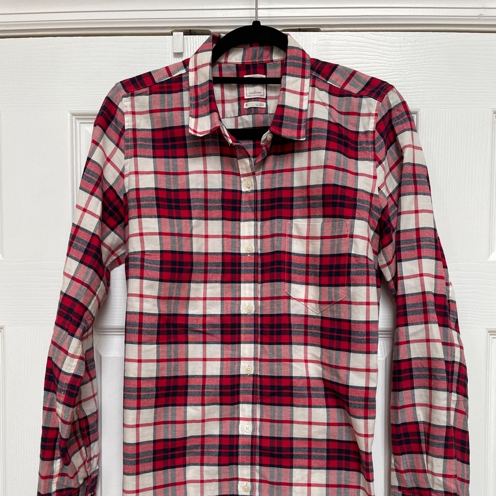 GAP plaid flannel shirt